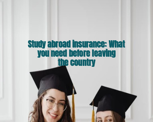 Study abroad insurance: What you need before leaving the country